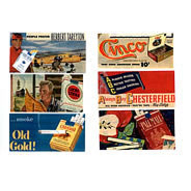 1930-1960’s Vintage Tobacco Signs