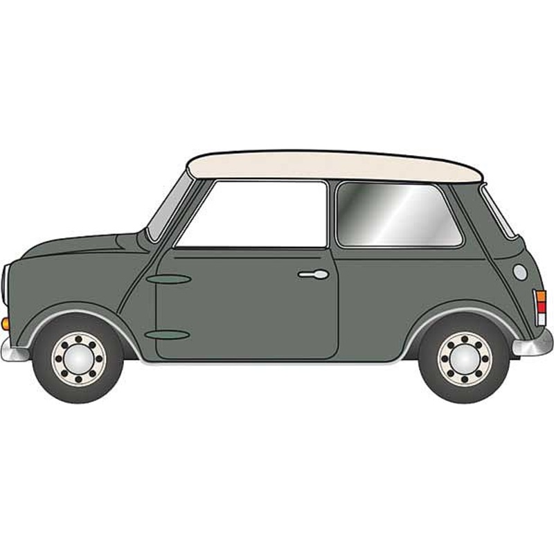 Austin Mini Cooper white – N-Scale