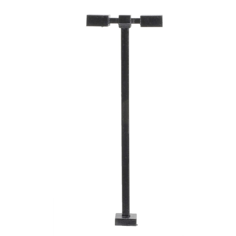 HO Double Arm Square Light Black 15’cool