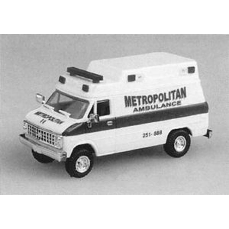 Metropolitan Ambulance w/Chevy Van Cab