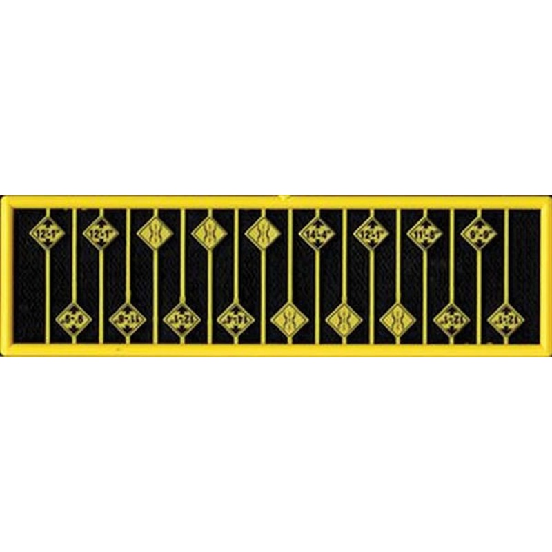 N Bridge Warning Signs 18 pcs