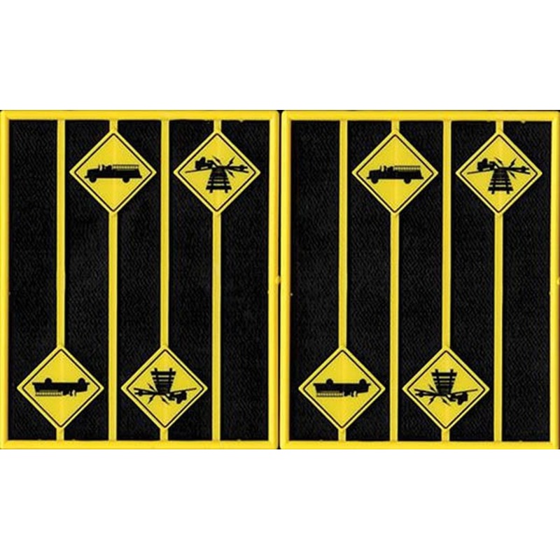 O Wrning Signs Firehouse 8 pcs