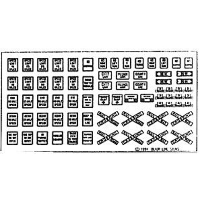 Vintage Regulatory Signs