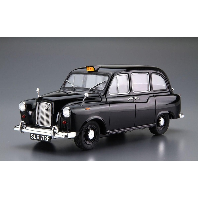 Aoshima The Model Car No. 68 1/24 FX-4 London Taxi ’68 Plastic Model
