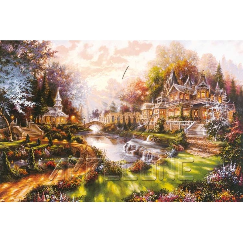 Appleone 2000-040 Jigsaw Puzzle Klaus Strubel Shining Morning (2000 Pieces)