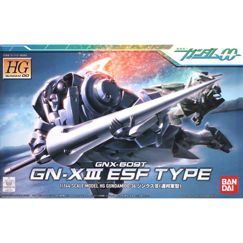 Bandai HG OO 36 Gundam GN-X III ESF TYPE 1/144 Scale Kit