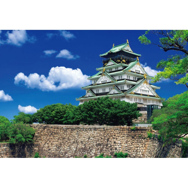 Beverly Jigsaw Puzzle 51-196 Japanese Scenery Osaka Castle (1000 Pieces)