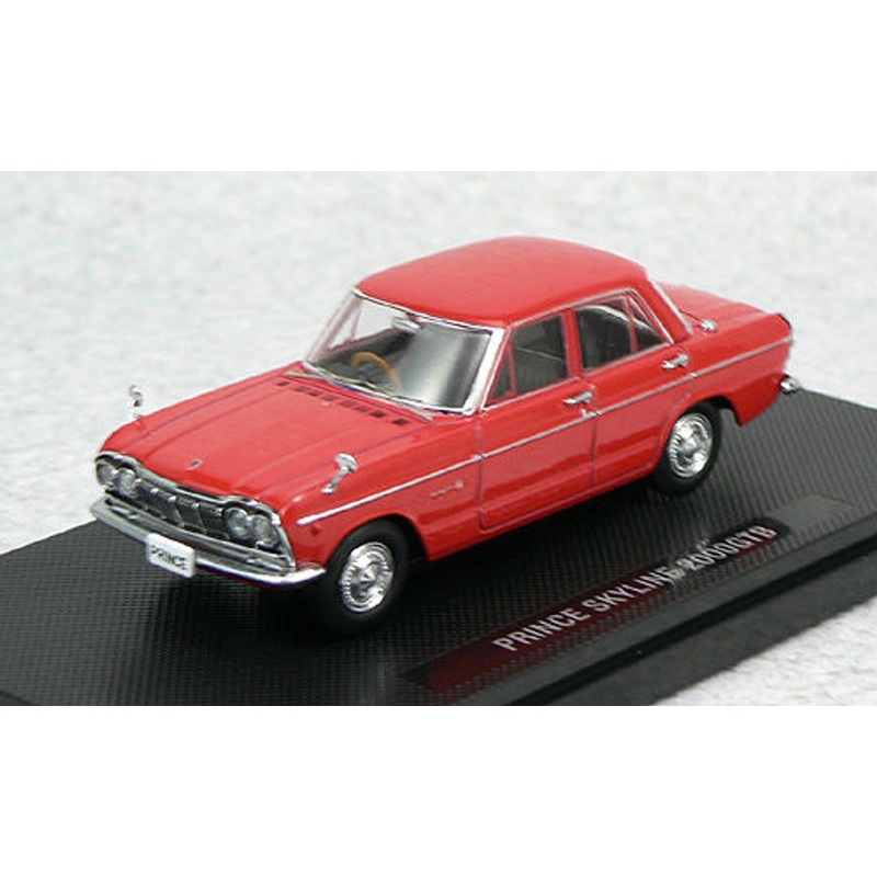 Ebbro 44237 PRINCE SKYLINE 2000GTB 1966 Red 1/43 Scale