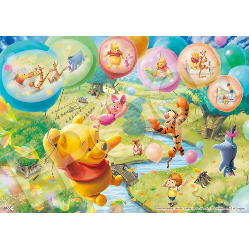 Epoch 72-402 Jigsaw Puzzle Emotional Story Series Winnie the Pooh (108 Pieces)