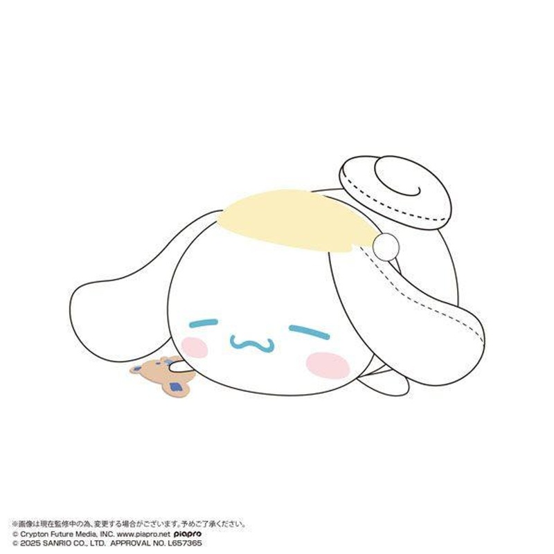 Max Limited Hatsune Miku x Cinnamoroll: Potekoro Mascot BIG Vol.3: Cinnamoroll (Good Night) Plush Toy