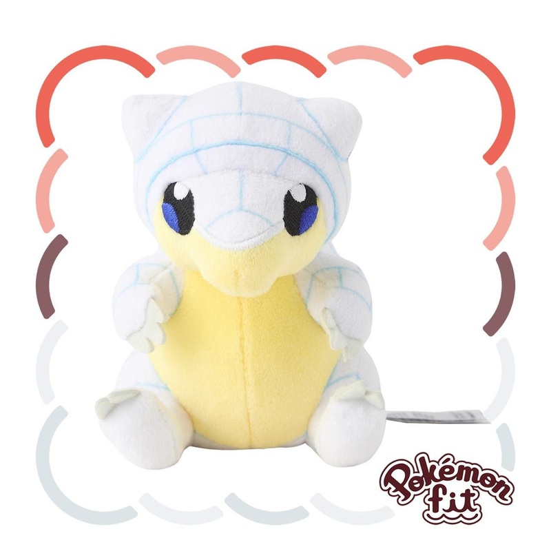 Pokemon Center Original A027 Plush Pokemon Fit Sandshrew (Alola Form)