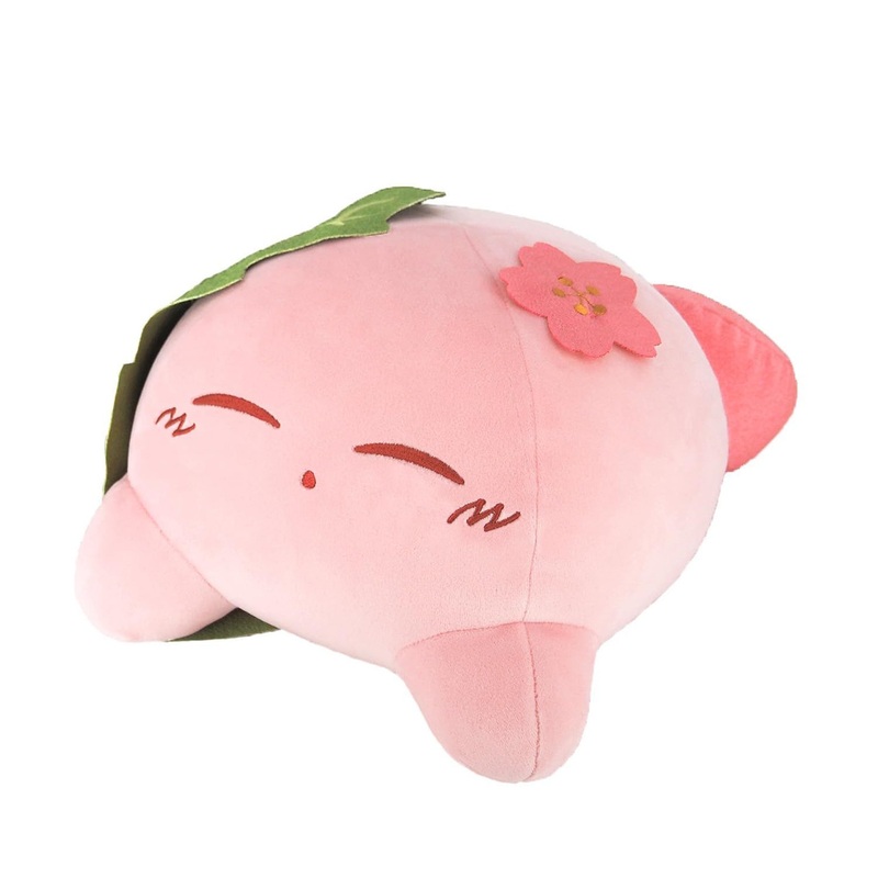 San-ei Kirby Of The Stars Fluffy Harmony Collection S Kirby Sakura Mochi Plush Toy