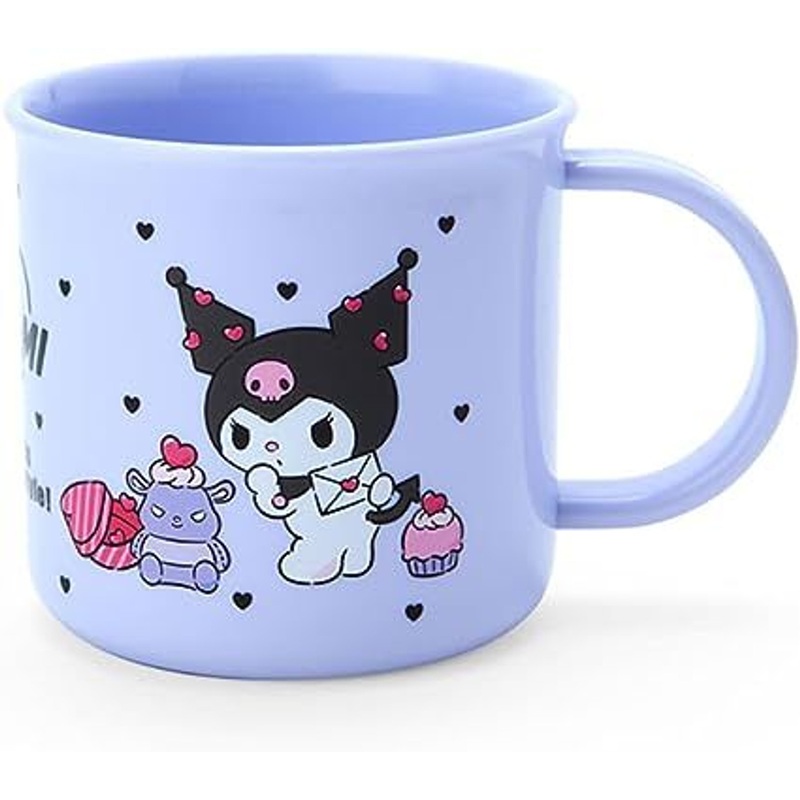 Sanrio Plastic Cup Kuromi Purple 200ml