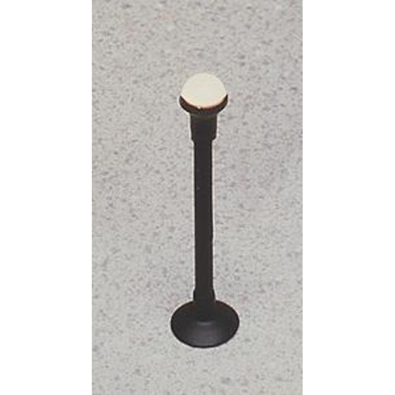 Street Light Half Globe (Black) 4.6cm