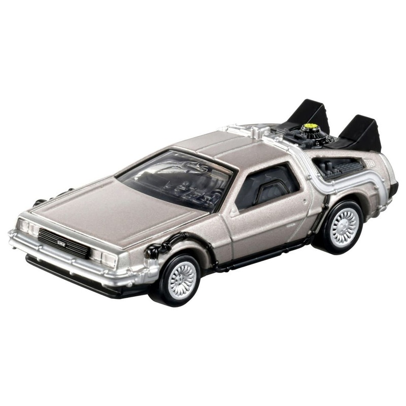 Takara Tomy Tomica Premium Unlimited 07 Back To The Future DeLorean (Time Machine)