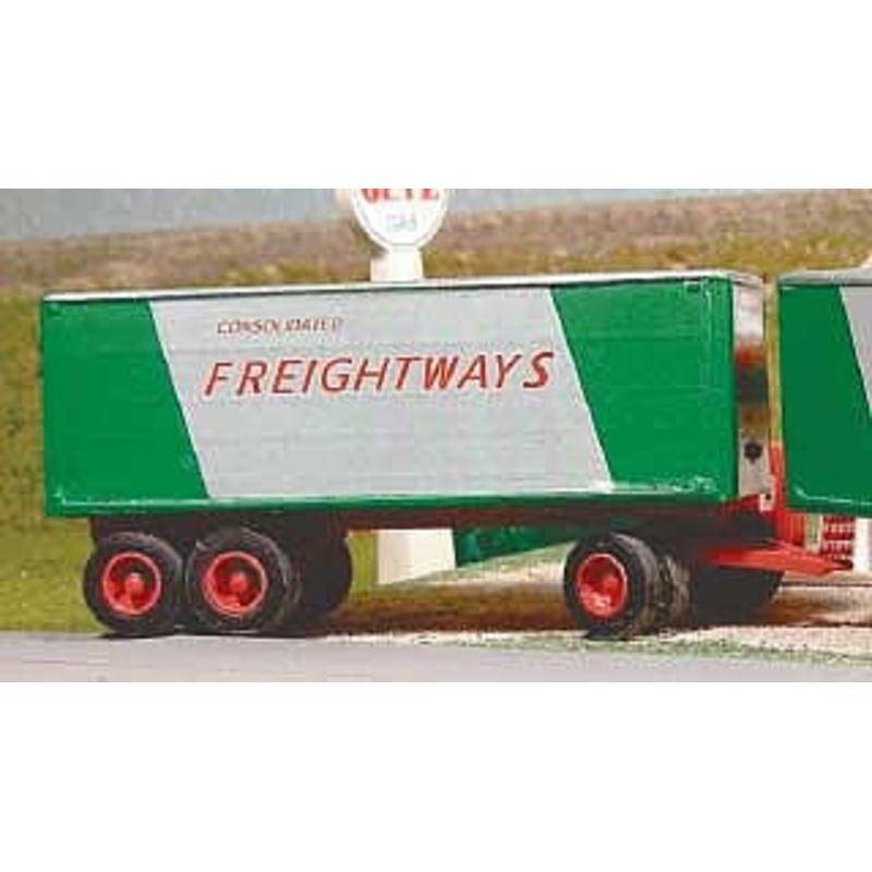 Tandem Axle Trailer Consolidated Freightways