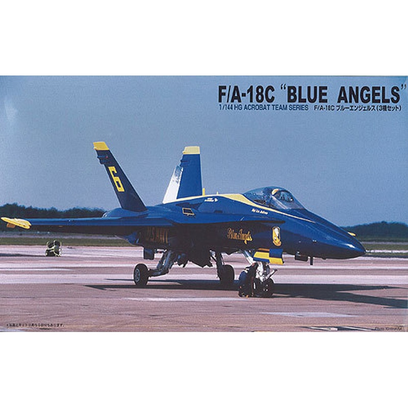 Arii 622032 F/A-18C Blue Angels (3 planes) 1/144 Scale Kit (Microace)
