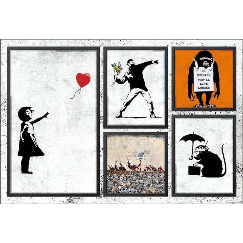 Beverly 1000-035 Jigsaw Puzzle COLLECTION (Banksy) (1000 Pieces)