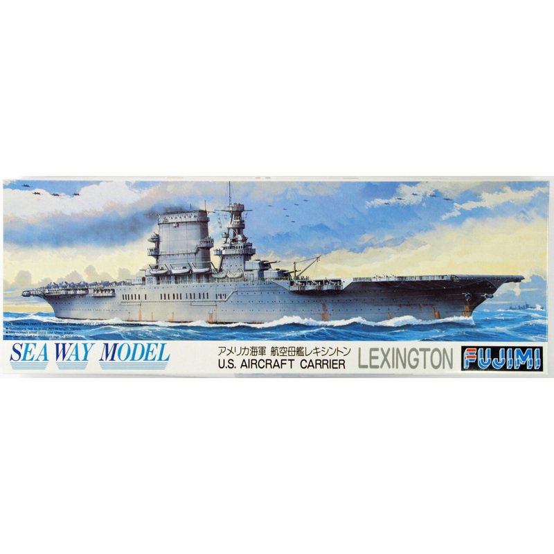 Fujimi SWM24 Aircraft Carrier CV-2 Lexington 1/700 Scale Kit