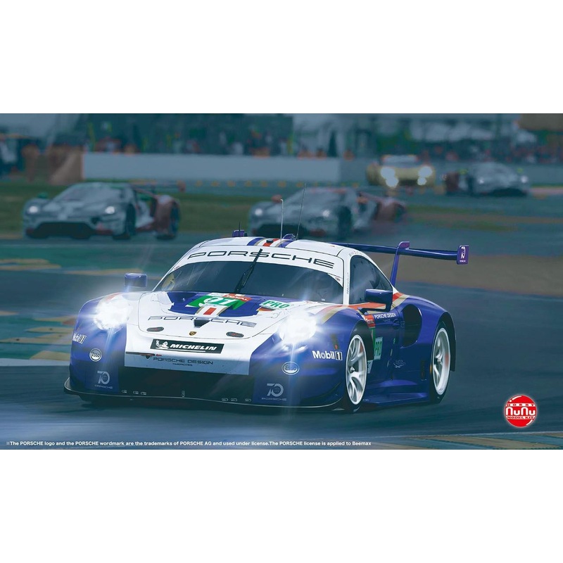 Platz 1/24 Porsche 911 (Type 991) RSR 2018 Le Mans 24 Hours Car Number 91 Plastic Model