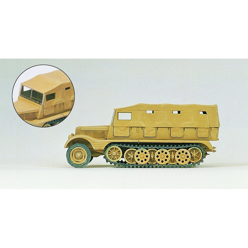 SdKfz 11 Series Medium Half-Track Closed Version (Plastic Kit)