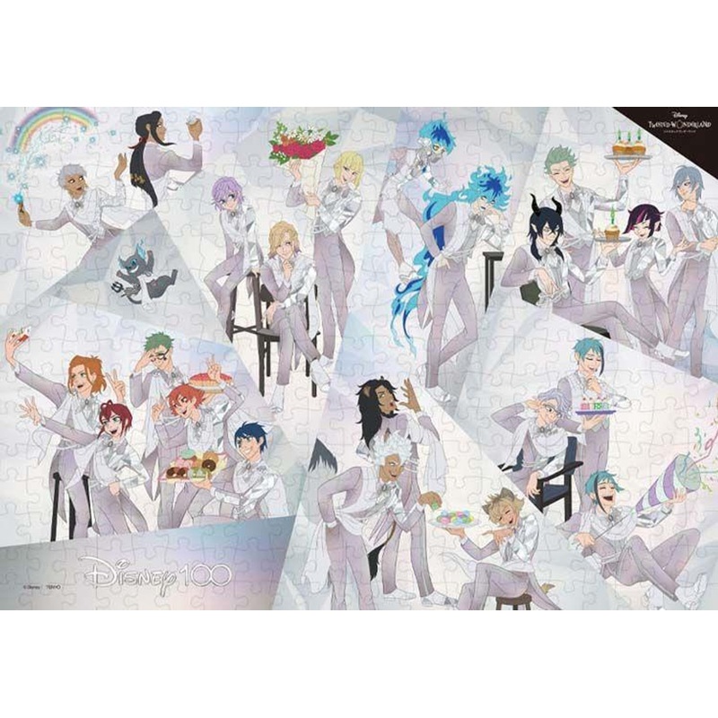 Tenyo D-300-719 Jigsaw Puzzle Disney100 / Disney – Twisted Wonderland (300 Pieces)