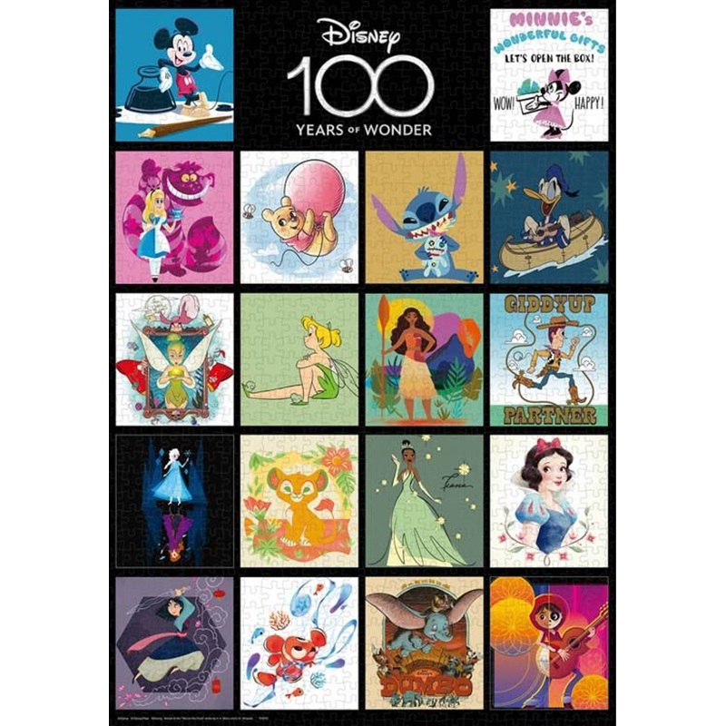 Tenyo Jigsaw Puzzle Disney 100: Artists Series (1000 Pieces)