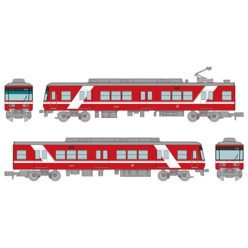 Tomytec Enshu Railway Type 2000 (2009 Configuration) 2 Cars Set E (N scale)