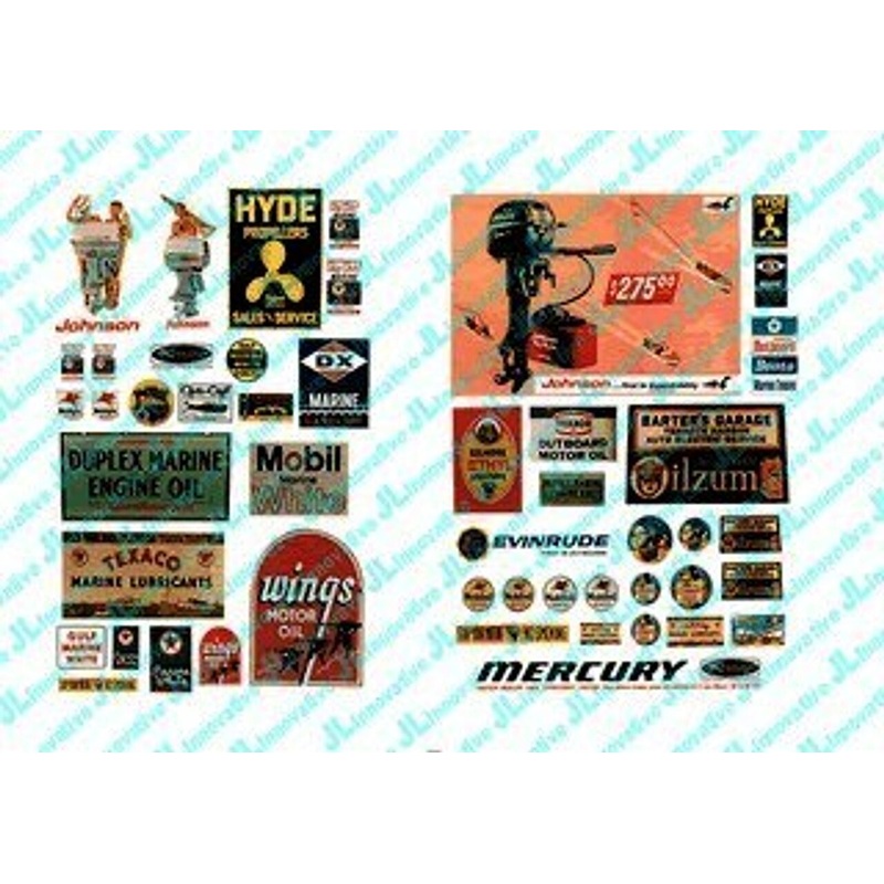 Waterfront/Marine Signs 1950’s to 1960’s