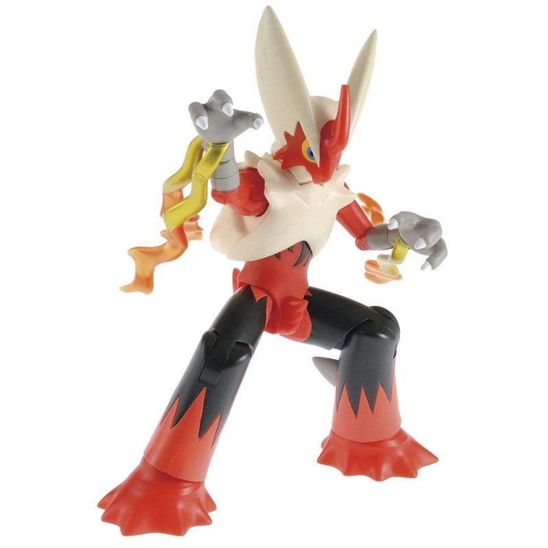 Bandai Pokemon Plamo 37 Mega Blaziken (Mega Bursyamo) (Plastic Model Kit)