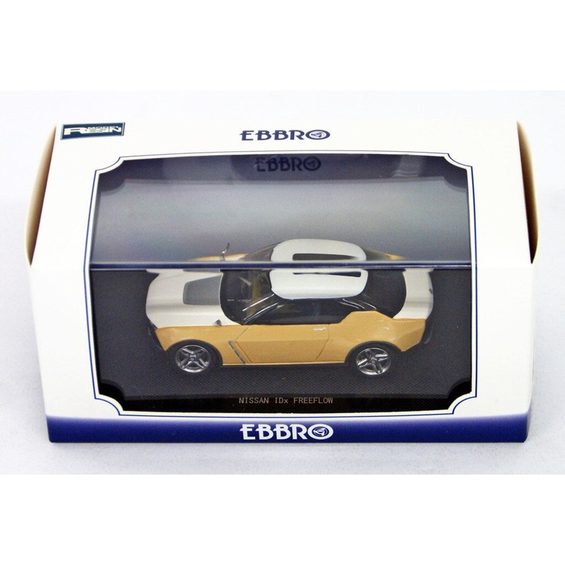 Ebbro 45037 NISSAN IDx Freeflow White / Black 1/43 Scale