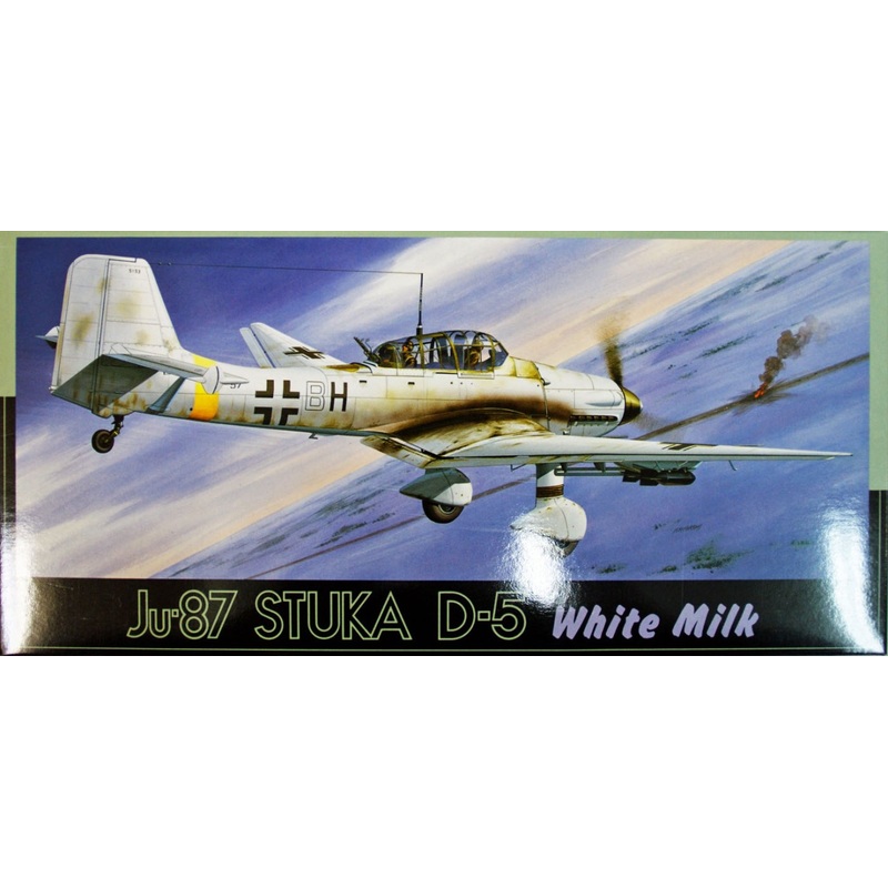 Fujimi F16 Ju-87 STUKA D-5 White Milk 1/72 Scale Kit
