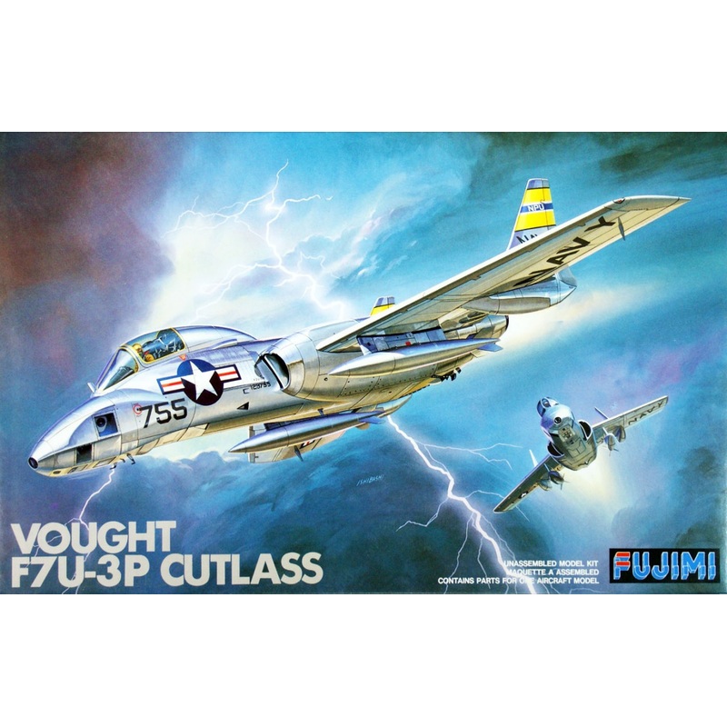 Fujimi H11 Vought F7U-3P CUTLASS 1/72 Scale Kit