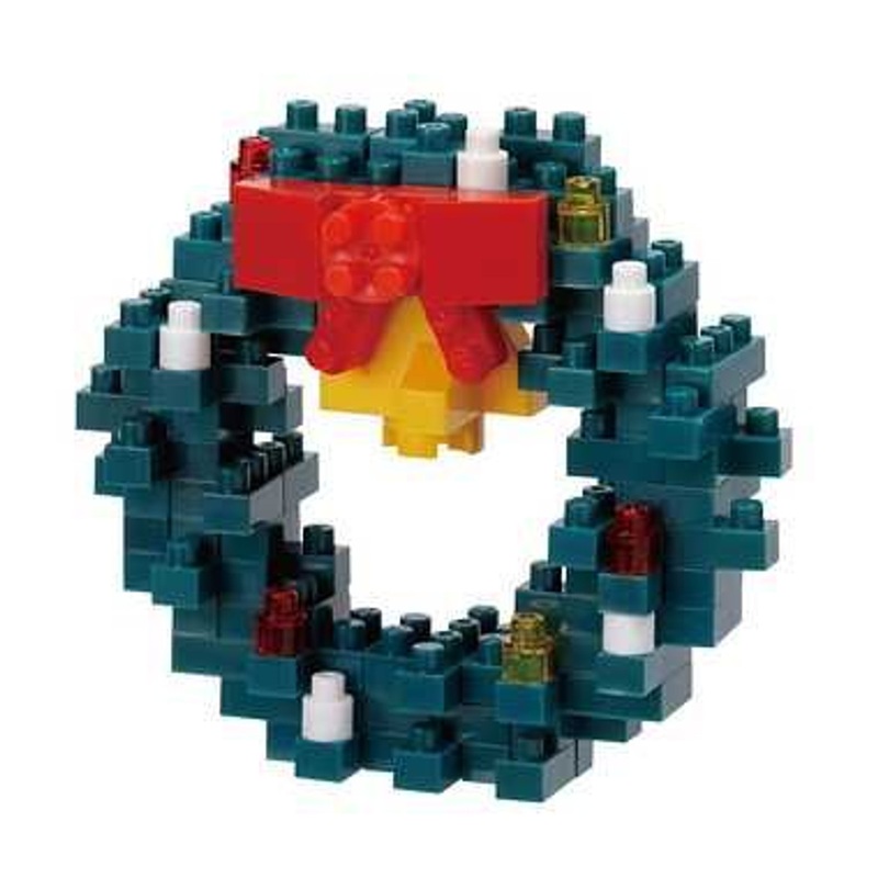 Kawada Nanoblock Christmas Wreath 2023