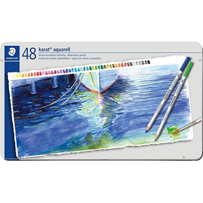 Staedtler Watercolor Pencil 48 Colors Karat Aquarell