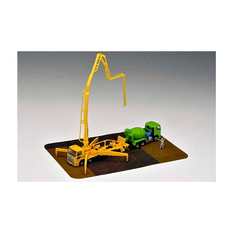 Tomytec Truck Collection Concrete Pump Truck Set A (N scale)