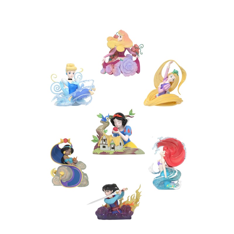 52Toys Blind Box Disney Princess Art Gallery II 6-Piece Box