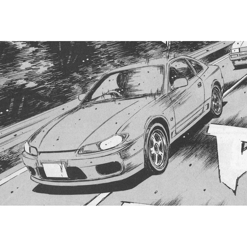 Aoshima Initial D 1/24 The 2 Guys from Tokyo Plastic Model