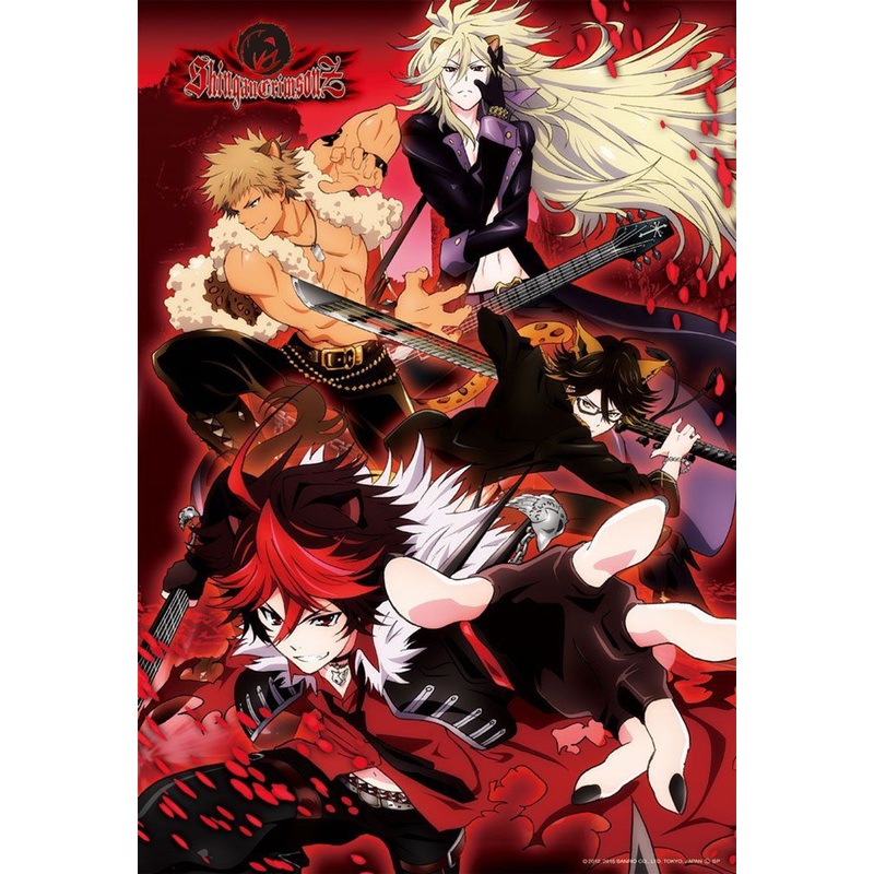 Beverly 83-070 Jigsaw Puzzle SHOW BY ROCK!! ShinganCrimsonz We are, crimson (abbreviated) (300 Pieces)