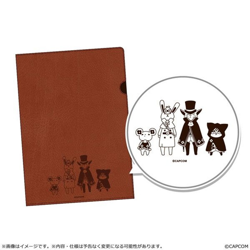 Capcom Leather File The Great Ace Attorney Usalock Kumaris Nyanjix Nyamen no Juusha