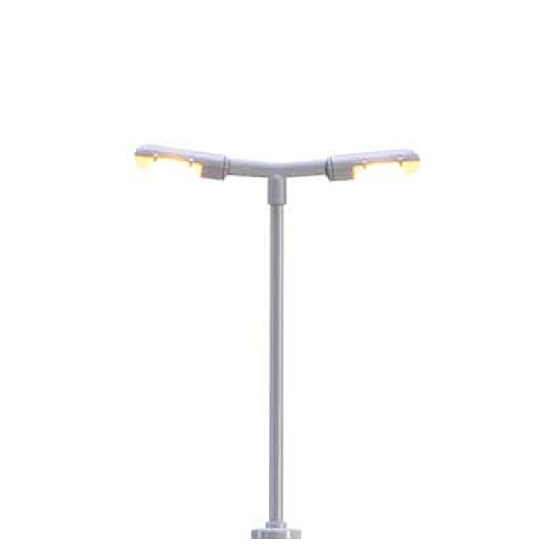 double Platform LED Light with Plug and Socket Base