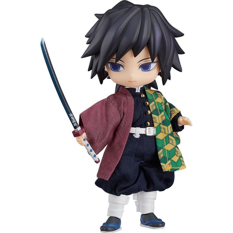 Good Smile Company Nendoroid Doll Giyu Tomioka Figure (Demon Slayer: Kimetsu no Yaiba)