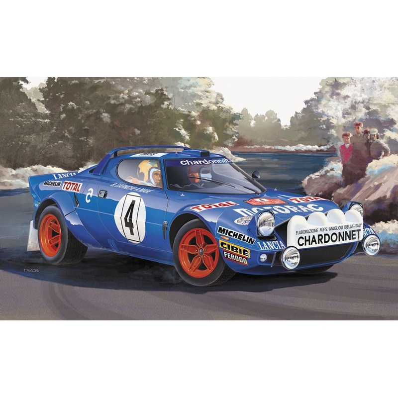 Hasegawa 1/24 Lancia Stratos HF Chardonnay Plastic Model