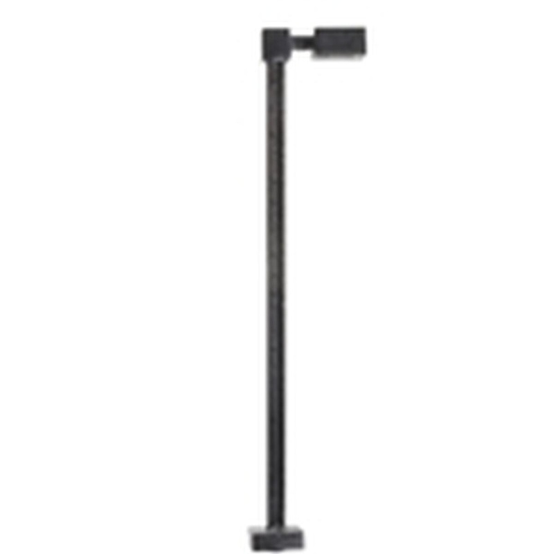 HO Single Arm Square Light Black 15’cool