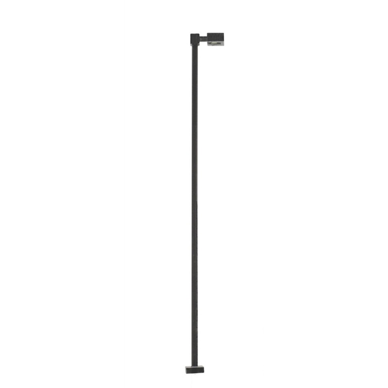HO Single Arm Square Light Black 30’warm