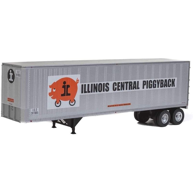 Illinois Central 40′ Trailmobile Trailer (2)