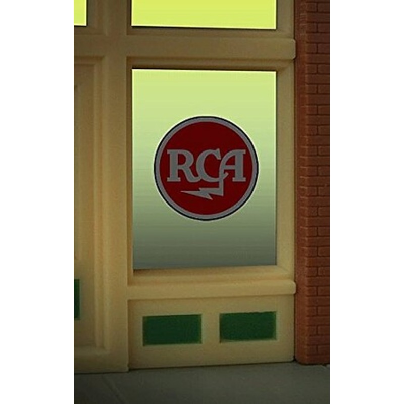 RCA WINDOW SIGN