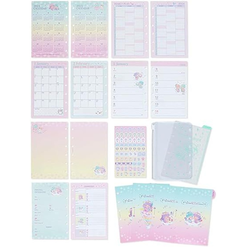 Sanrio 2024 Planner Refill Personal Organizer Inserts –  Little Twin Stars