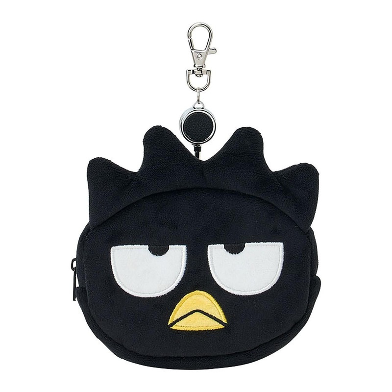 Sanrio Bad Badtz-Maru Face-Shaped Pass Case & Pouch