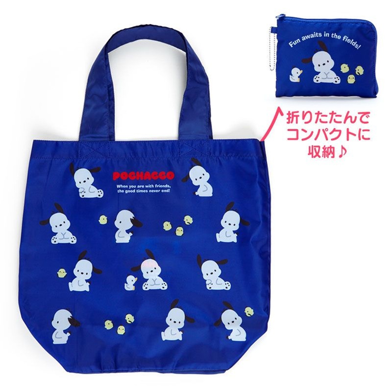 Sanrio Eco Bag with Pouch Pochacco